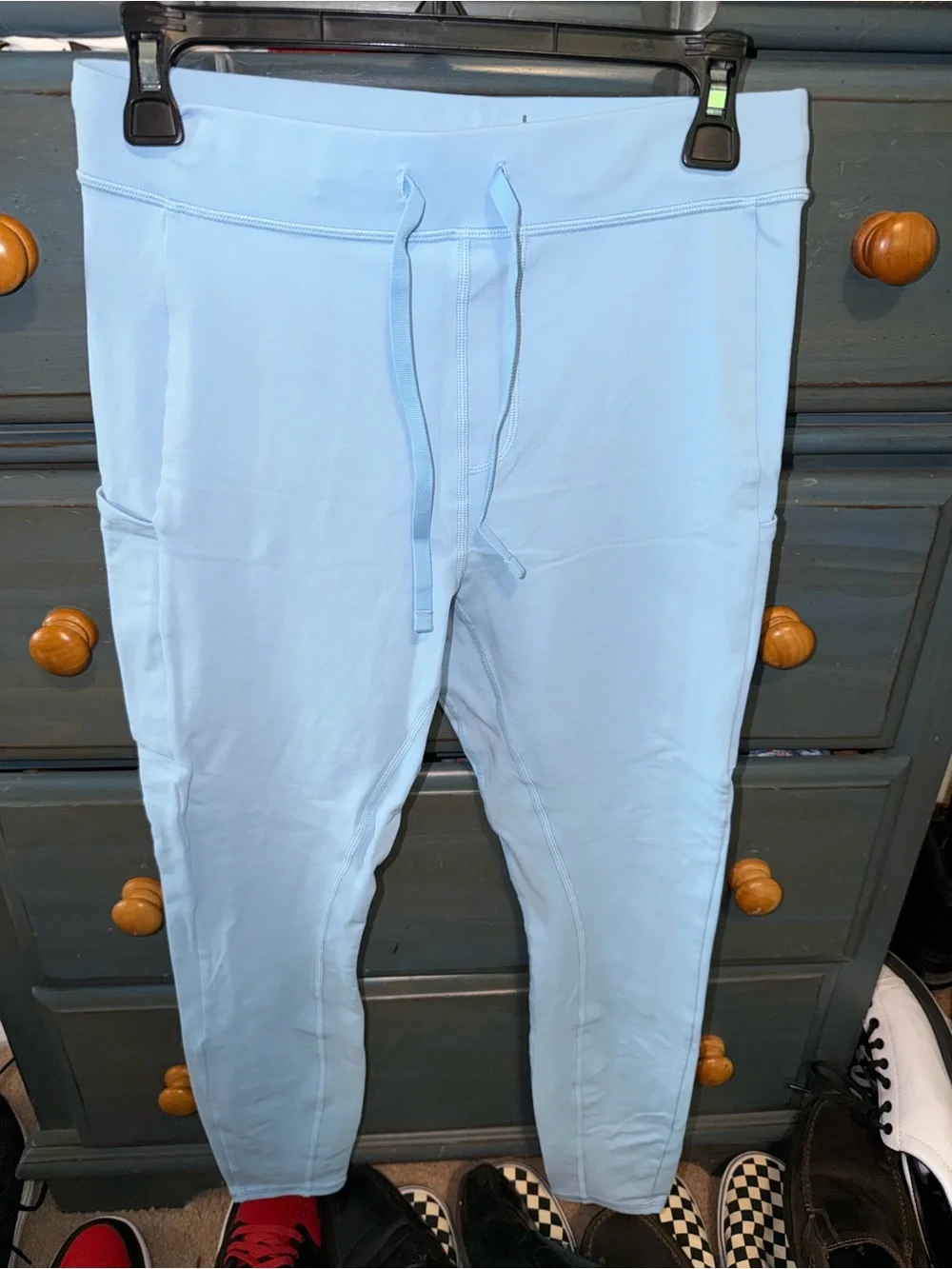 ALO Yoga Powder Blue High-Waist Leggings